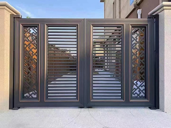中式铝艺大门
